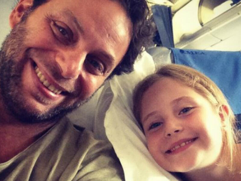 Seif Al Deen Al Sebei's Instagram account is filled with pictures with his adorable blue eyed daughter Dahab.