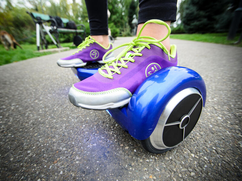 The two wheeled vehicles have been deemed too dangerous for use in public areas. (Shutterstock)