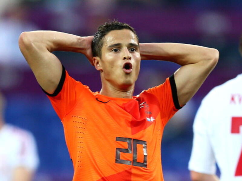 لاعب الوسط الهولندي مغربي الأصل إبراهيم أفيلاي (ستوك سيتي)