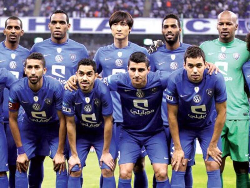 الهلال السعودي برصيد 8127 نقطة.