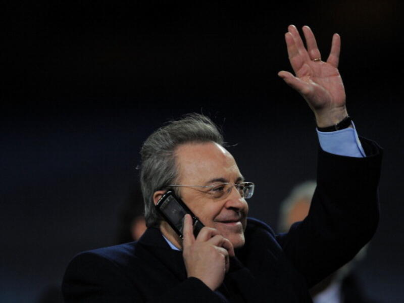 6- الإسباني فلورنتينو بيريز رئيس نادي ريال مدريد.