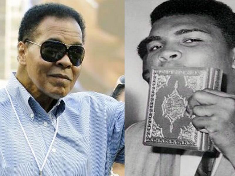 أعلن اعتناق الإسلام عام 1965وتغيير اسمه إلى اسم جديد وهو محمد علي وساعده في اعتناق الإسلام وتغيير إسمه المفكر أمريكي مالكوم إكس الذي كان صديقا مقربا لمحمد.اعتنق الإسلام ولم يضع اهتمامًا لما سيحدث من انتقاص لشعبيته،ولكن شعبيته وحب الناس له زادت واكتسحت الآفاق
