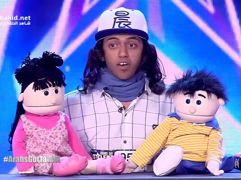 أبانوب فلكس من مصر في تقليد الأصوات وإصدار أصوات متعدّدة ومختلفة من فمه وبطنه، بطريقة كوميدية.