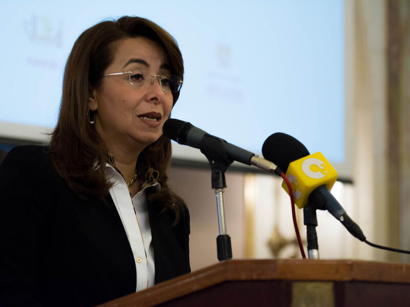 الجنة هيكون فيها مزيكا وباليه: هذا ما تنبأت به وزيرة التضامن الاجتماعي غادة والي، في احتفالية "مصر تفتخر بعروبتها" التي أقيمت في أبريل الماضي في قاعة سيد درويش في أكاديمية الفنون، وذلك حين تحدثت عن دور الفنون في الارتقاء بالإنسانية.
