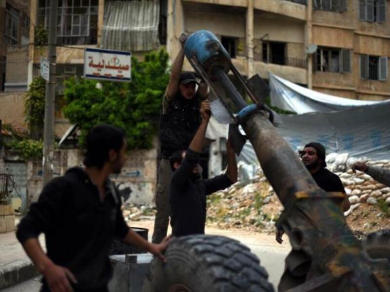 Syrian rebels based in Aleppo first began using the Hell Cannon in 2013. (AFP/File)