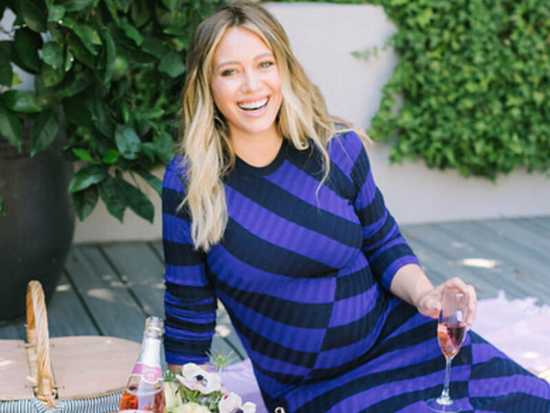 In June, Hilary announced that she was expecting her second child (Source: hilaryduff / Instagram ) 