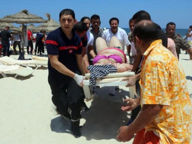 An exodus of tourists followed the attack on a beach resort Friday. (AFP/File)
