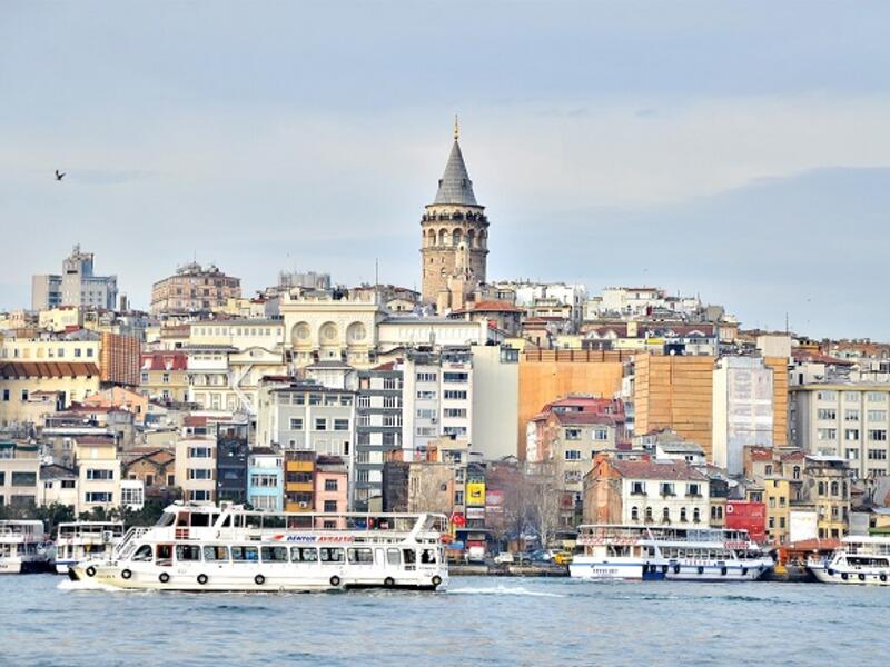 A view of the Galata Tower in Istanbul. (File photo)