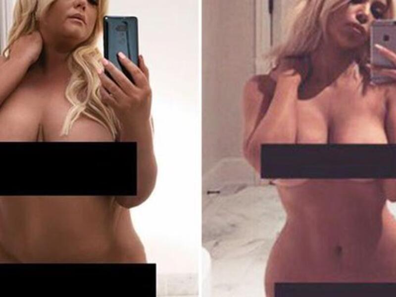 Gemma Collins and Kim Kardashian (Twitter)
