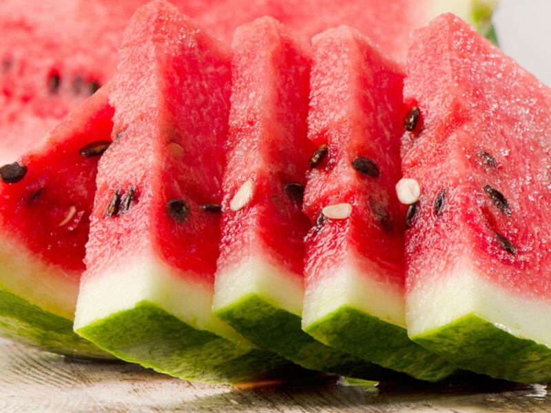 The Gaza Strip will bring in over 1,000 tons of Israeli watermelons in three days! (Shutterstock)