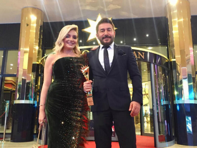Abed Fahed and his wife Zeina Yazigi