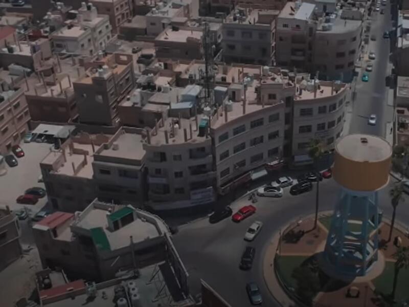 مشهد من مدينة الزرقاء الاردنية