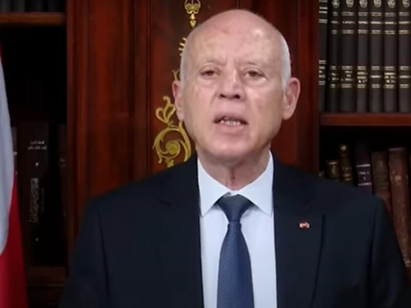 الرئيس التونسي قيس سعيد