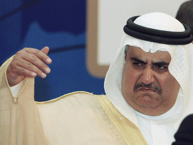 وزير الخارجية البحريني خالد بن أحمد آل خليفة