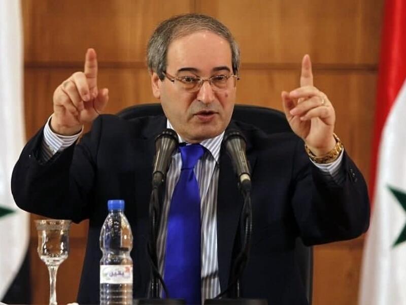 وزير الخارجية السوري فيصل المقداد
