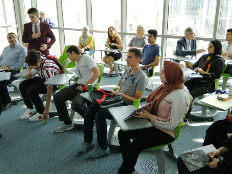 During the event