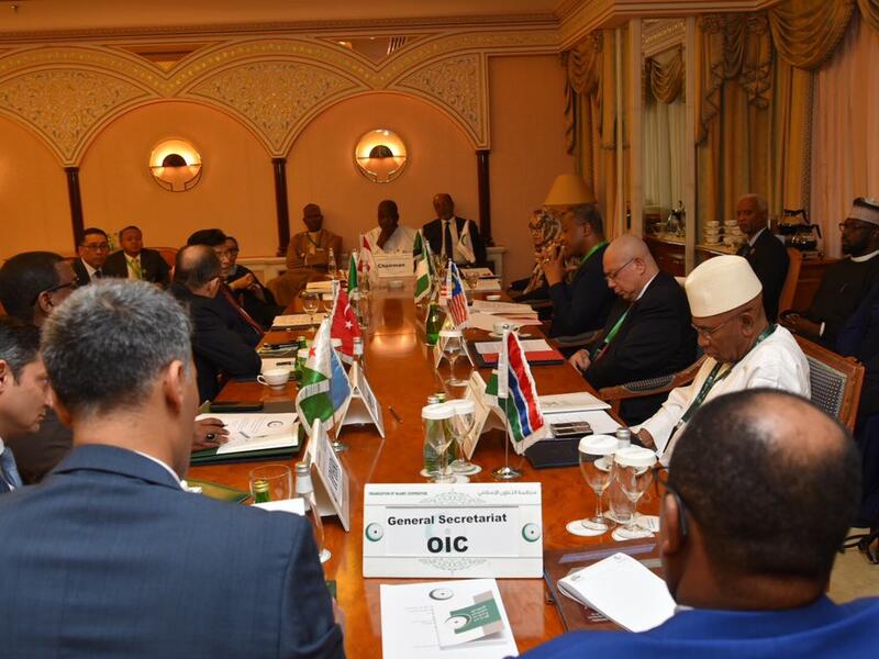 Meeting of the OIC Contact Group on Rohingya was held on the sidelines of the OIC Makkah Summit (Twitter)