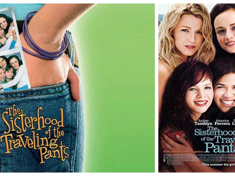 The sisterhood of the traveling pants: (لينا، تيبي، كارمن، بريدجت) أربع صديقات مراهقات من ميريلاند، لكنهن على وشك الانفصال لأول مرة في حياتهن في الصيف، حينما تضطر كل واحدة منهن للذهاب إلى مكانٍ مختلف عن الأخرى، فيخترن أن يتجول بنطال جينز معهنّ لمشاركة قصصهنّ معًا.