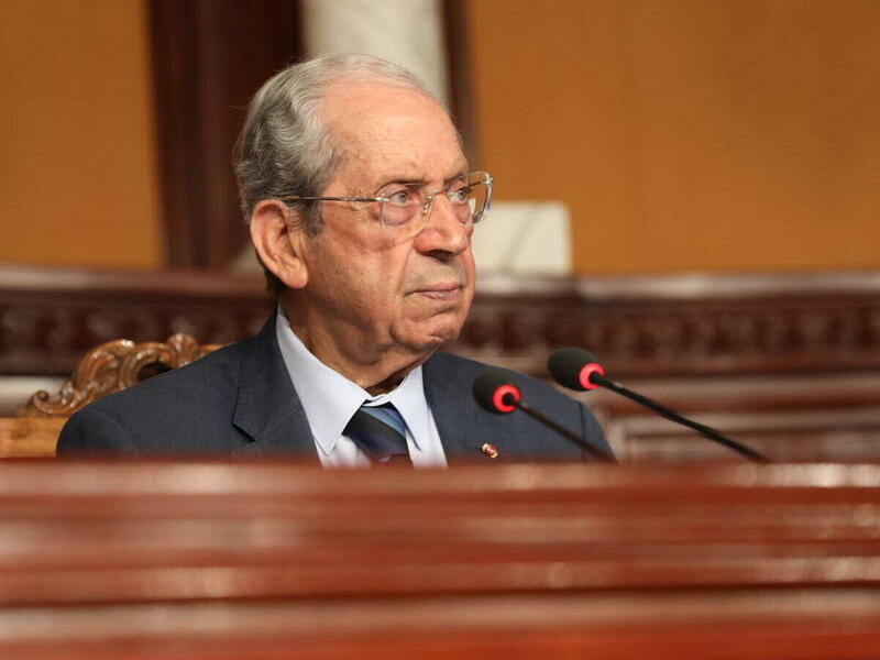 الرئيس التونسي المؤقت محمد الناصر