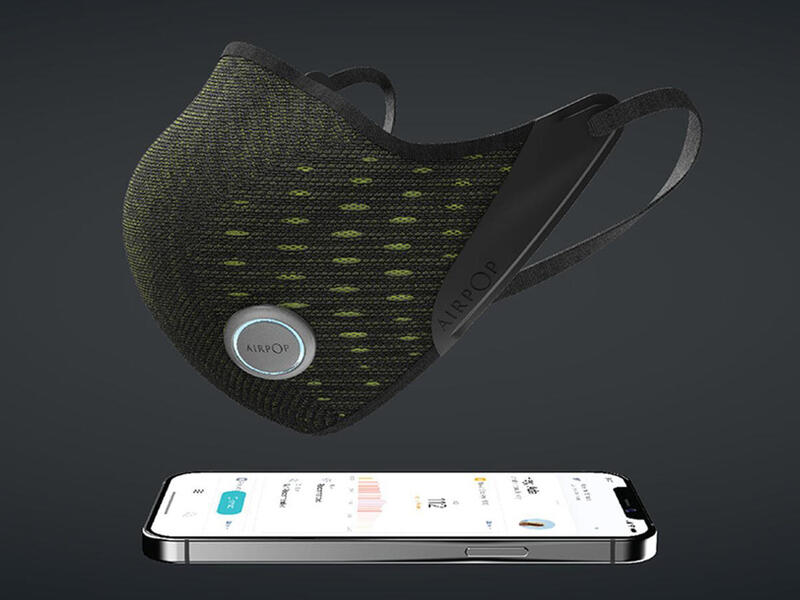3. AirPop Active+ Smart Mask 