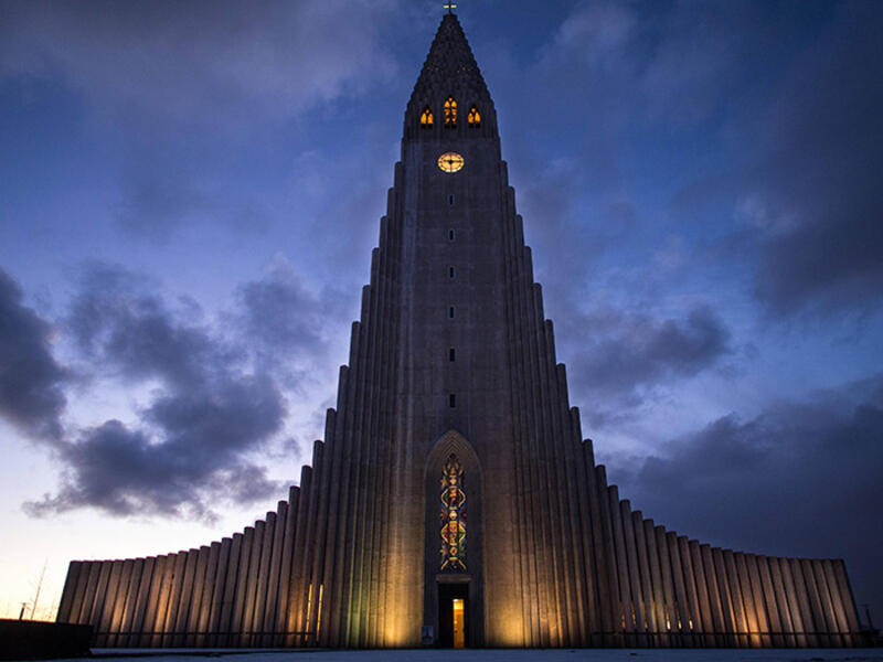 4. Hallgrímskirkja ، ريكيافيك ، أيسلندا