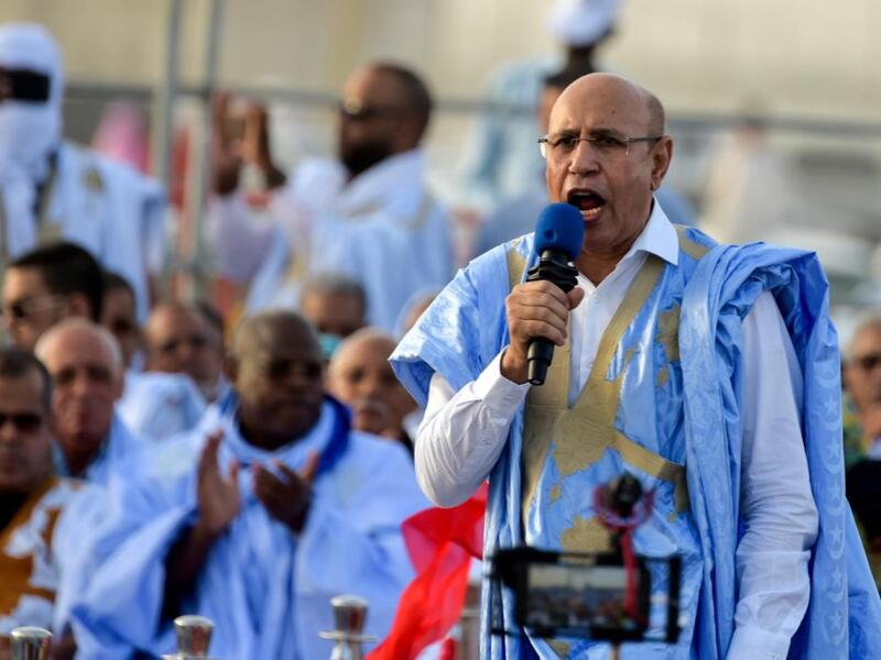 Mohamed Ould Ghazouani /AFP
