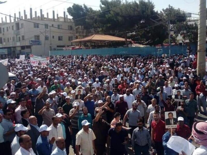 إضراب المعلمين في الاردن يدخل اسبوعه الرابع