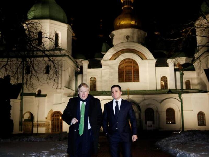1 Killed as Explosions Rock Kyiv, Russia Bans Boris Johnson