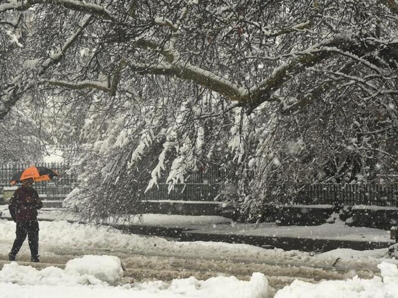 Heavy Snowfall in India Closes Highways and Cancels Flights