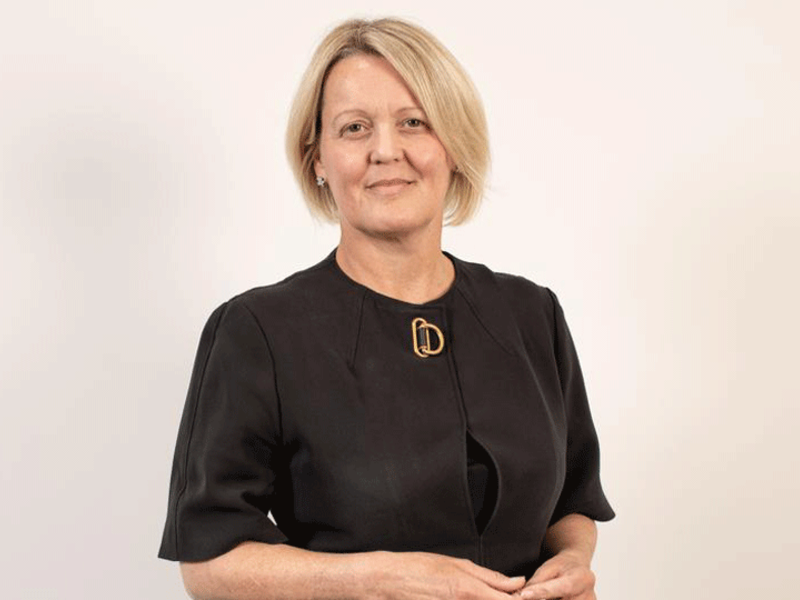 An undated handout picture shows Alison Rose, the new chief executive of Royal Bank of Scotland (RBS).