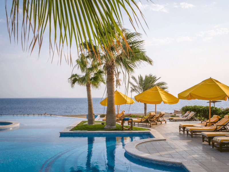 10. The Oberoi Beach Resort Sahl Hasheesh (Egypt): On a sandy beach along the Red Sea, this luxe all-suite hotel on a 19-hectare property is 18 km from Hurghada International Airport. 