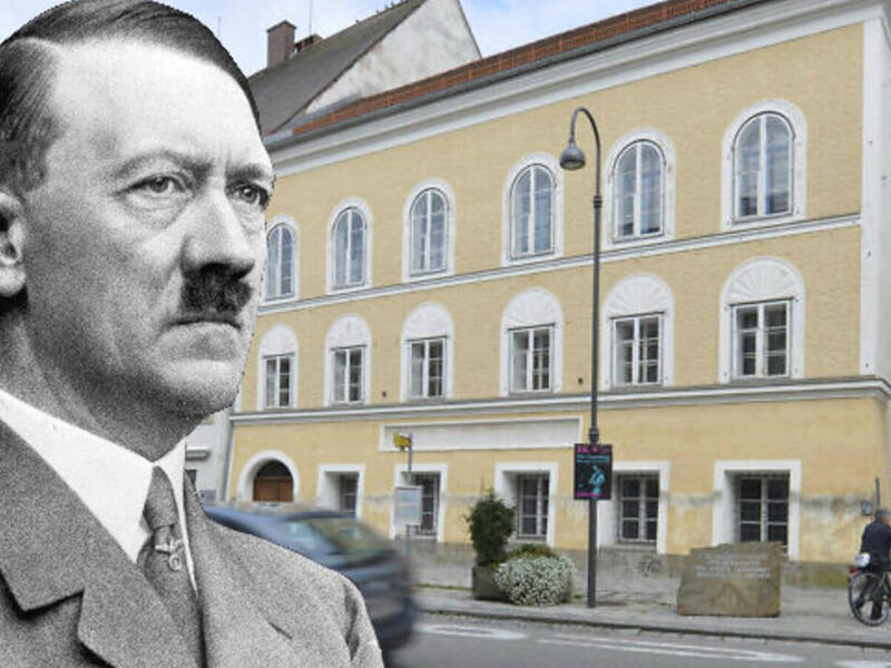 Adolf Hitler's birth house in Braunau am Inn, Austria, as seen in 2012. Austrian officials said the building will be renovated and turned into a police station.