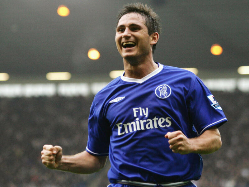 المركز الرابع: لاعب الوسط الإنجليزي فرانك لامبارد (1995-2015) برصيد 177 هدفاً في 609 مباراة