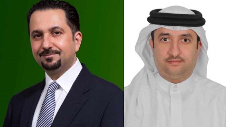 يمين: ابراهيم الأحمد يسار: عبد الرزاق جواهري