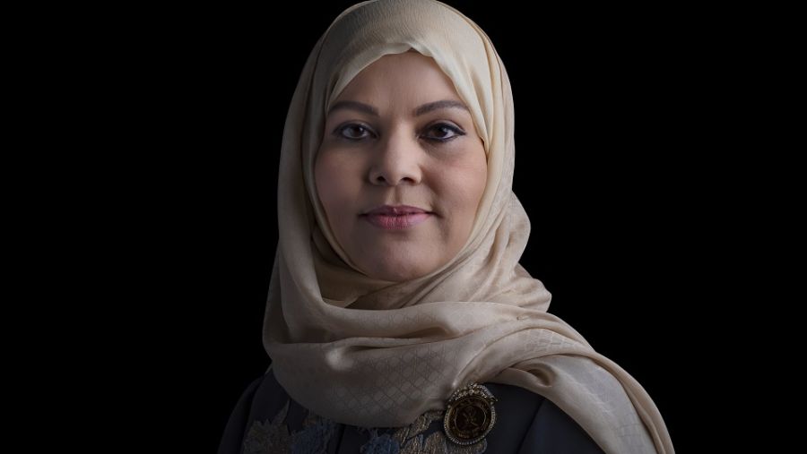 السيدة روان بنت أحمد آل سعيد، رئيس مجلس الإدارة للبنك الوطني العُماني