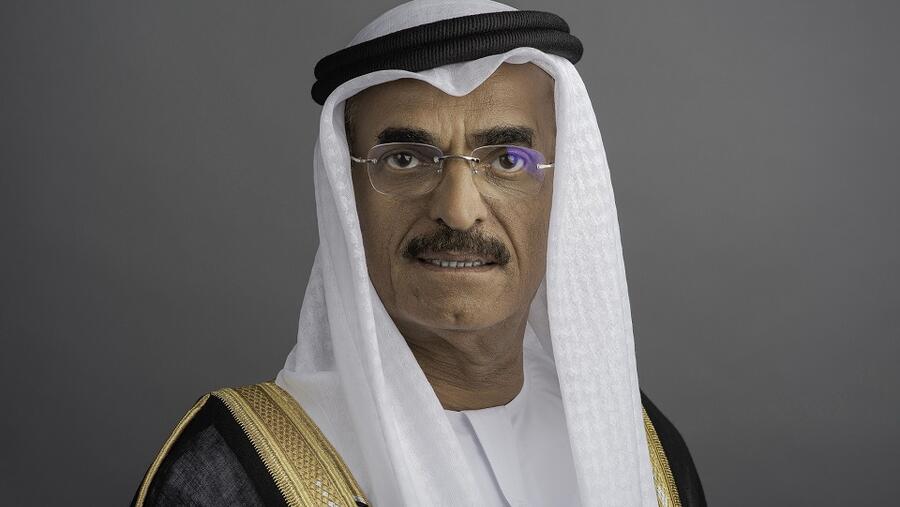 الدكتور عبدالله بن محمد بلحيف النعيمي، وزير تطوير البنية التحتية رئيس مجلس إدارة الهيئة الاتحادية للمواصلات البرية والبحرية