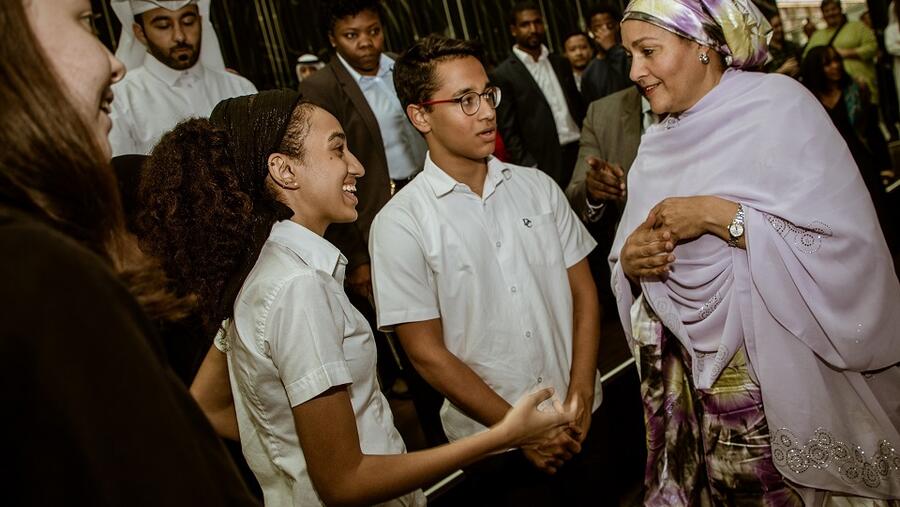 نائب الأمين العام للأمم المتحدة لمجتمع مؤسسة قطر: التأثير الذي يسعى إليه العالم في سبيل الاستدامة يحتاج إلى تعزيز الجهود الدولية