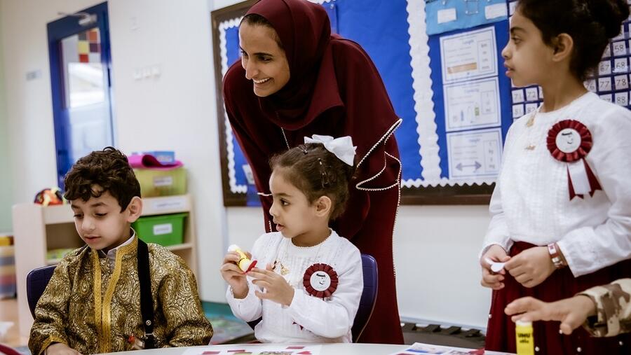 احتفالات مؤسسة قطر باليوم الوطني تعزز الفضول العلمي والسعي نحو المعرفة مدارس مؤسسة قطر تحتفل باليوم الوطني لدولة قطر