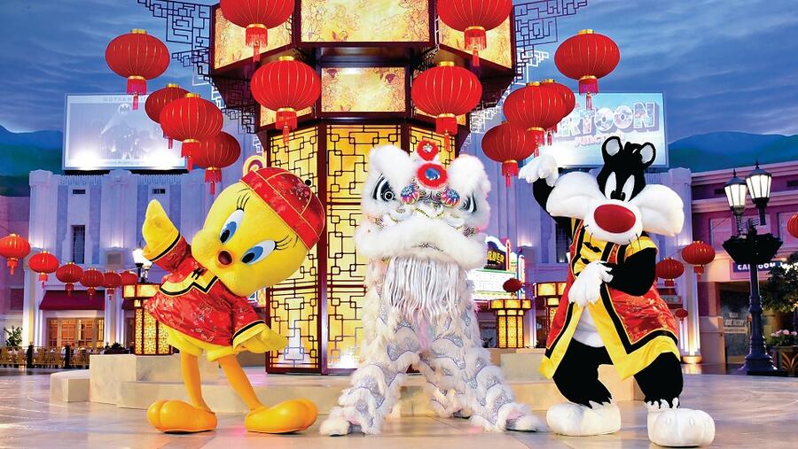 عالم وارنر براذرز أبوظبي تحتفل بالسنة الصينية الجديدة