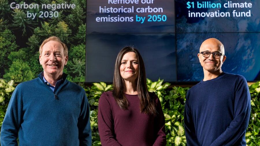 أعلنت الشركة عن إنشاء "صندوق ابتكار من أجل المناخ" بقيمة مليار دولار ، سعياً منها لتسريع التطور العالمي للتقنيات المخصصة للحد من الكربون والقضاء عليه