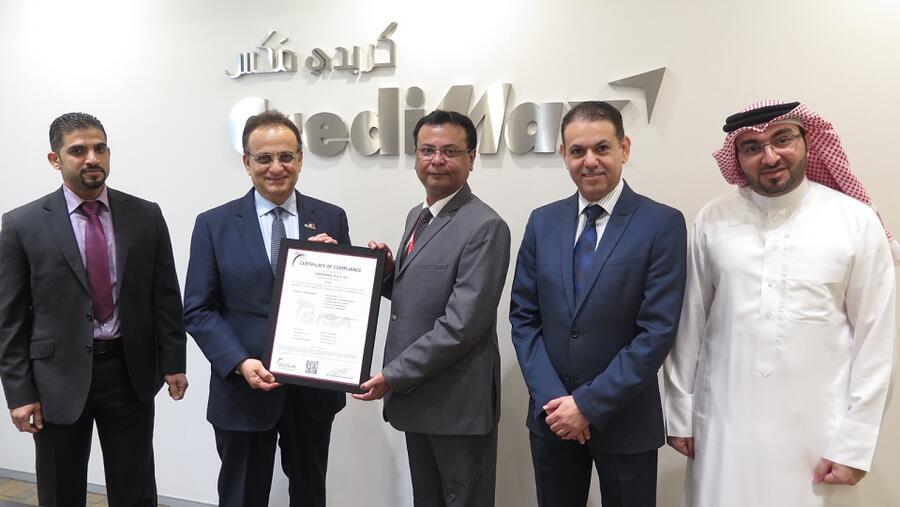 "كريدي مكس" تحصل على شهادة “PCI DSS V3.2.1" لأمن بيانات و معايير صناعة بطاقات الائتمان