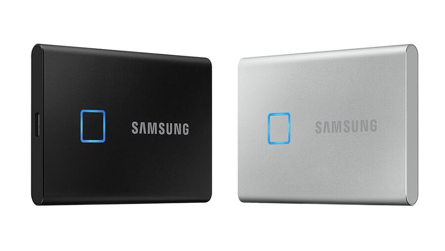 سامسونج تضع معاييراً جديدة لسرعة نقل وحماية البيانات بإطلاق قرص التخزين الخارجي الجديد Touch SSD T7 Touch بسعة تخزين حتى 2 تيرابايت