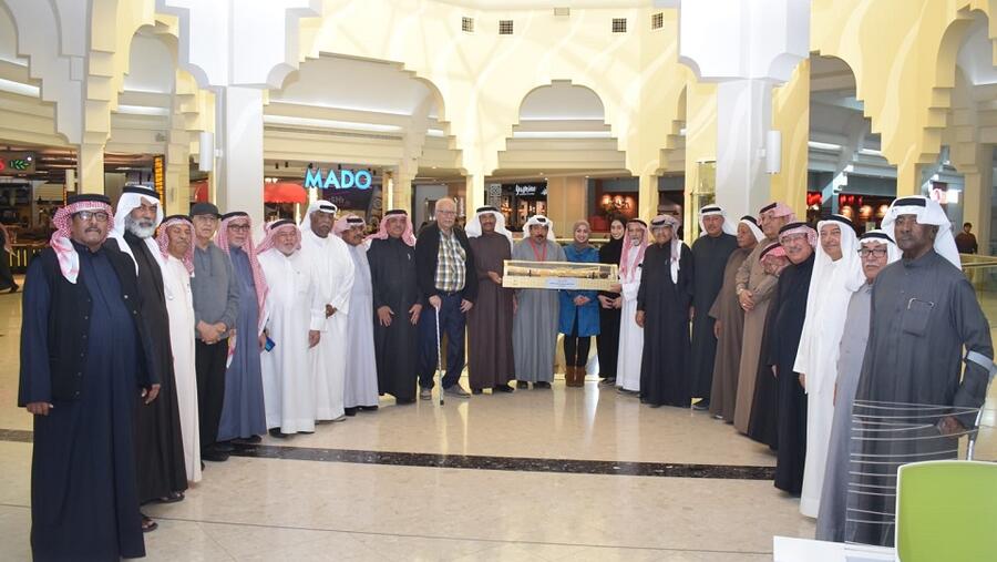 شركة عقارات السيف تستضيف مجموعة من المتقاعدين