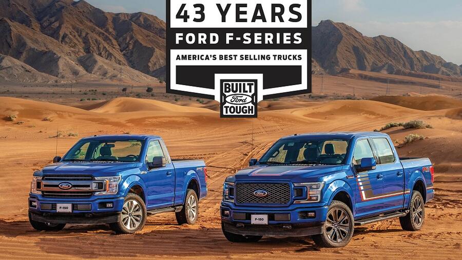 يتواصل الطلب على شاحنات F-150 في منطقة الشرق الأوسط مدفوعاً بارتفاع حجم المبيعات بنسبة 50%