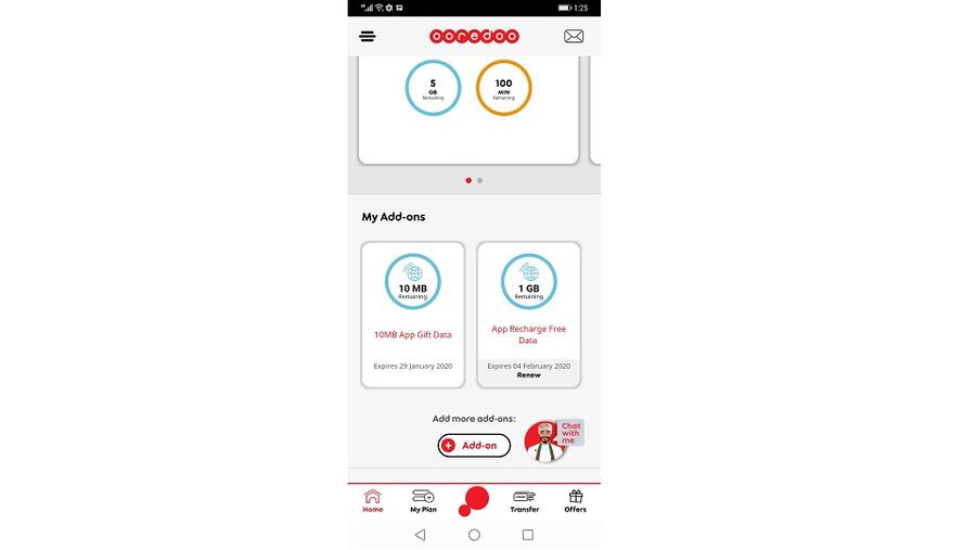  تم تصميم تطبيق Ooredoo بعناية تامة لتوفير خدمات إلكترونية تتيح لأكثر من مليون ومئتين عميل إدارة حساباتهم على مدار الساعة وطوال أيام الأسبوع.