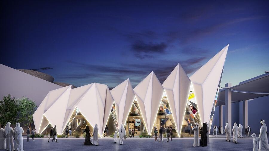 جناح إكسبو لايف.. تصميم إماراتي يلهم ملايين الزوار