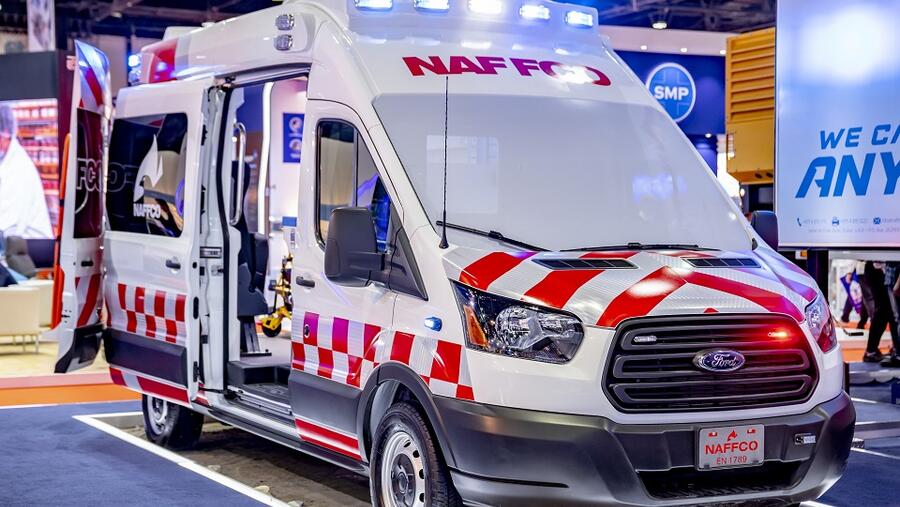 فورد ترانزيت المركبة المفضلة لدى شركات تعديل سيارات الإسعاف ومزودي الخدمات في الشرق الأوسط   