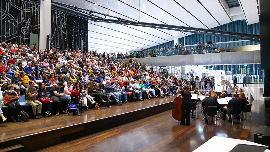 أمسية موسيقية مع أوبرا فيينا في حفل الفلهارمونية بمكتبة قطر الوطنية 