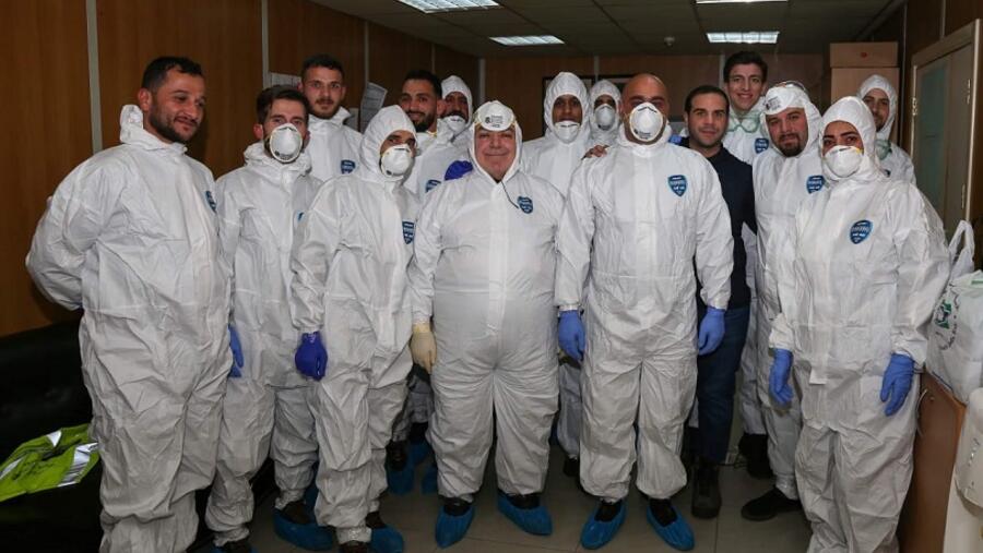 الملكية الأردنية تجري عملية تعقيم دقيقة وشاملة لطائرتها العائدة من ووهان