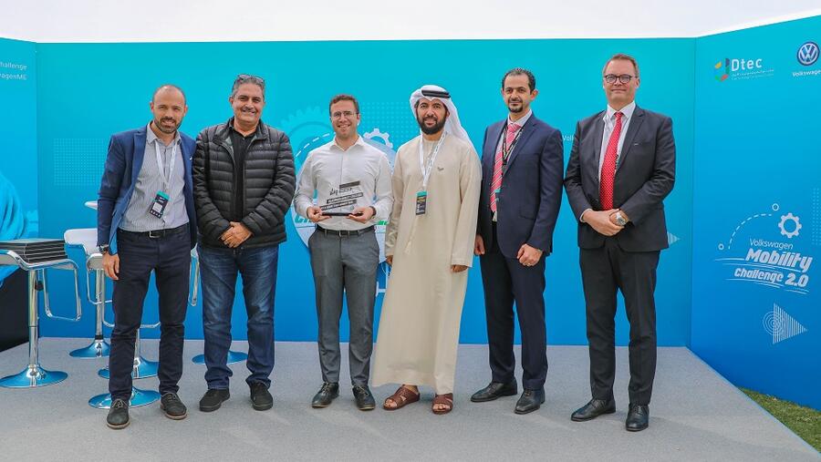 دبي للسيليكون و فولكس واجن يكشفان عن الفائز بتحدي التنقل